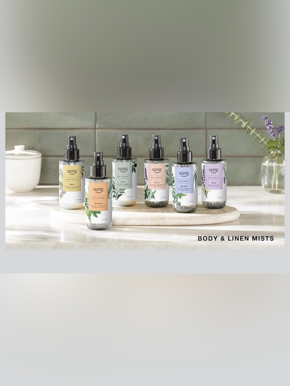 Sprig Body & Linen Mists - 4oz See options